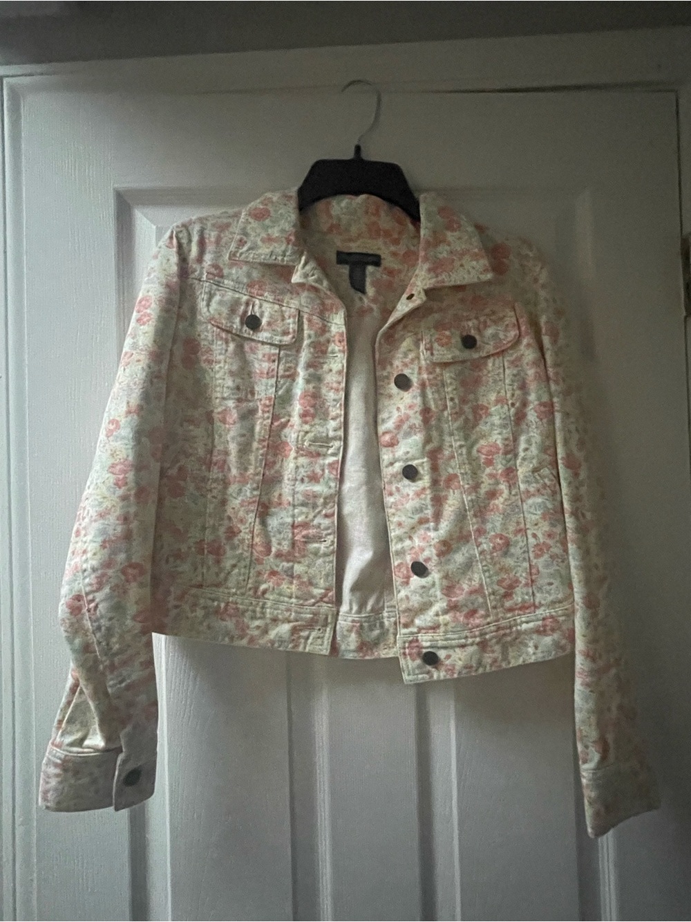 Ralph Lauren Floral Jean Jacket - M